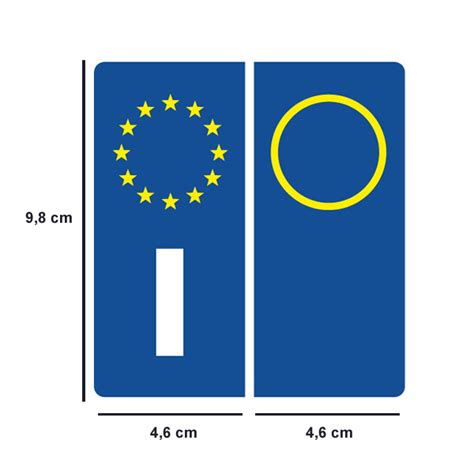 simbolo targa europea.